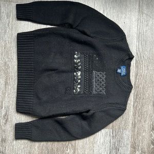 Boys black Ralph Lauren size (10-12) sweater